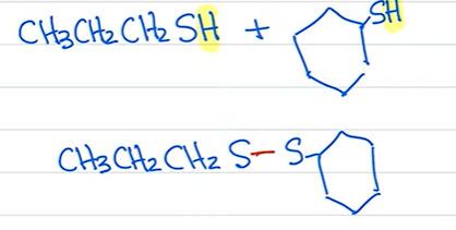 <p>Disulfide formation reaction EXAMPLE</p>