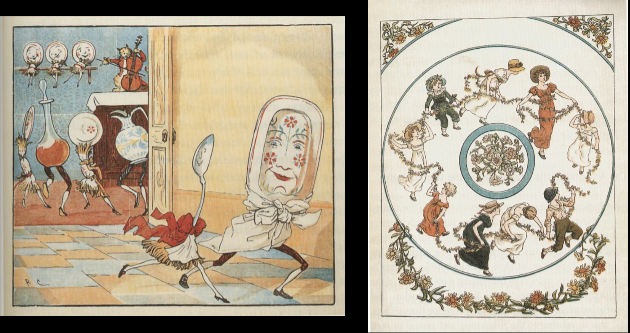 <p><span style="background-color: transparent;">What did Caldecott and Greenaway's illustrations use to create alternate realities?</span></p>