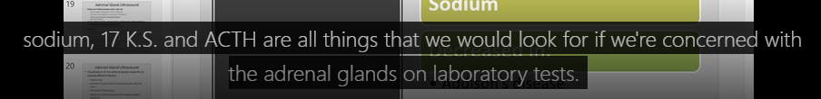 <p>On laboratory tests, what do we look at if we are concerned about the adrenal glands?</p>