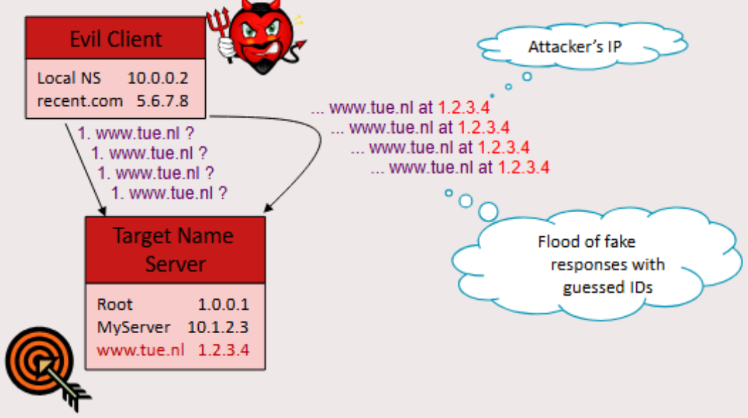 <p>DNS Spoofing / Poisoning</p>