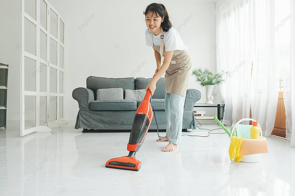 <p>người dọn dẹp,máy hút bụi</p>