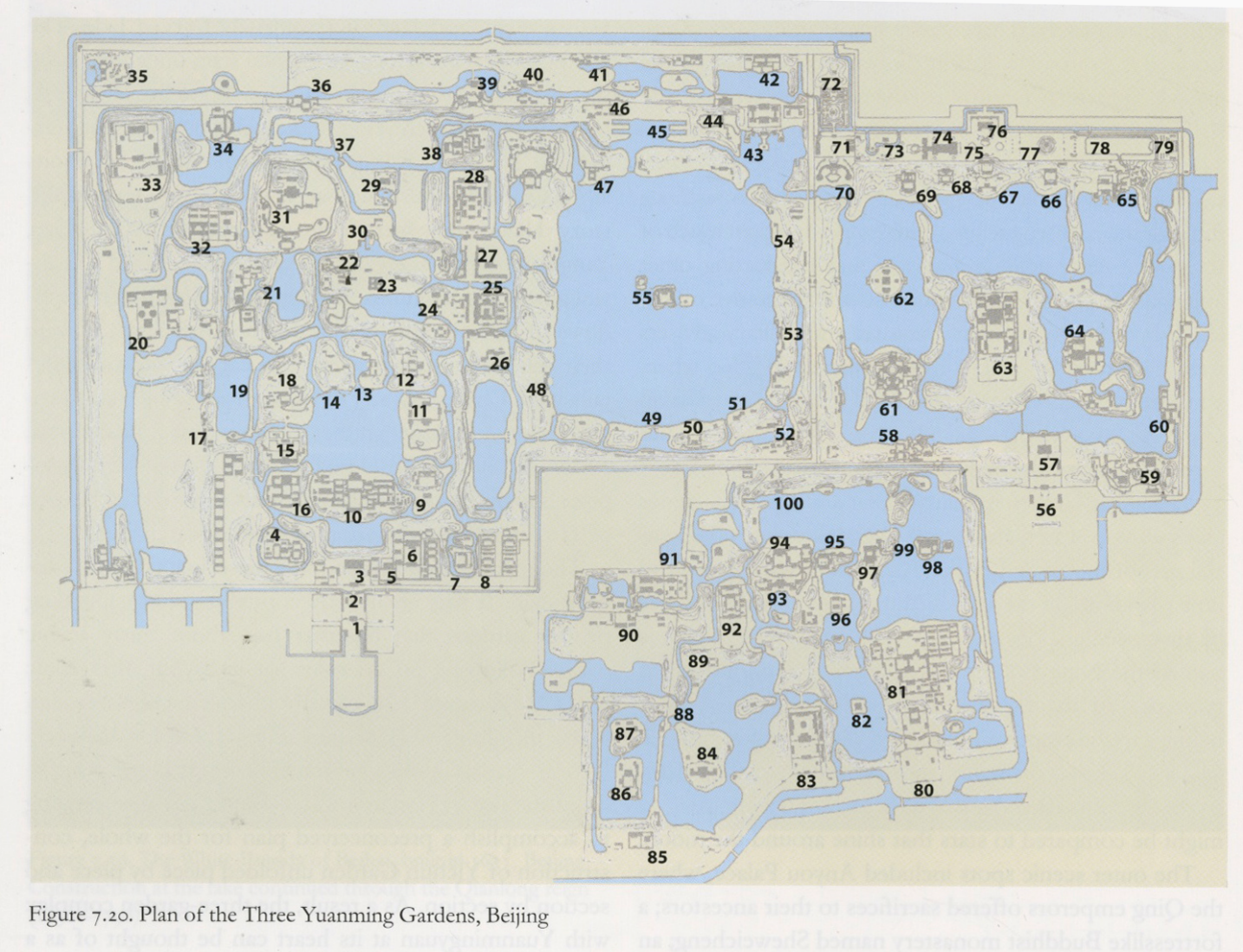 <p>Architect: <br>Building: Three gardens of Yuanmingyuan, the gardens of perfect brightness<br>Place: Beijing, China<br>Date: 1709 - 1860<br>Style: </p>