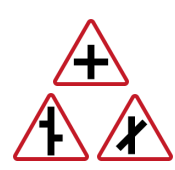 <p>Intersection Ahead</p>