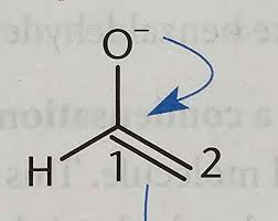 <p>when hydrogen from alpha carbon is removed by strong base</p><p>highly reactive </p><p>resonance stabilized </p><p>nucleophiles </p>