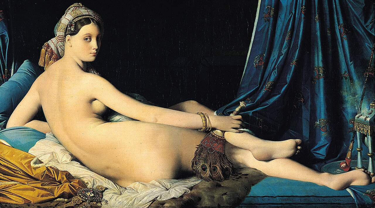 <ol start="107"><li><p>La Grande Odalisque</p></li></ol><p></p>