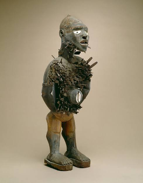 <p>Power Figure (Nkisi N'Kondi) Culture/Period/Location</p>