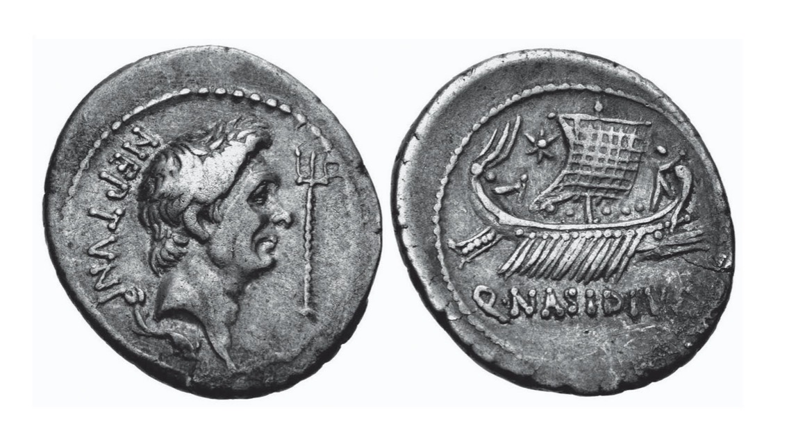 <p>Coin of Pompey the great</p>