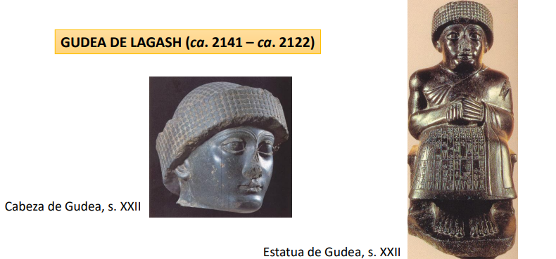 <p>GUDEA DE LAGASH (ca. 2141 – ca. 2122)</p><p></p>