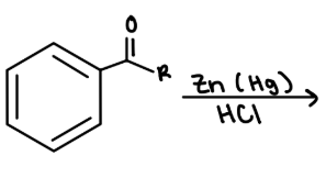 <p>Clemmensen Reduction </p>