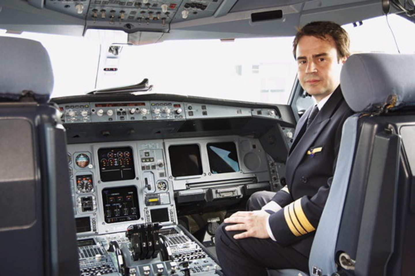 <p>le poste de pilotage</p>