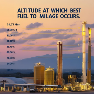 <p>Altitude Providing: best Specific Range&nbsp; for a given aircraft weight. </p><p>It increases as fuel burns off and the aircraft becomes lighter..</p>