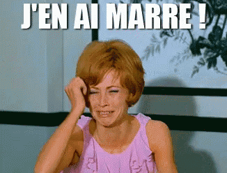 <p>j'en ai marre de</p>