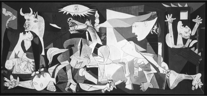 <p>Pablo Picasso. Guernica. Oil on canvas. Surrealism/ Modernism</p>