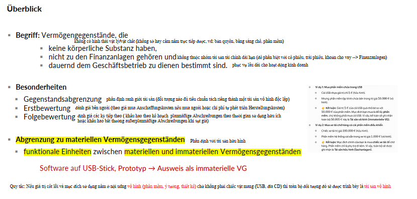 <p>Erläutern Sie das Prinzip der <span style="color: red;"><strong>,, funktionalen Einheit” </strong></span>bei der Abgrenzung von immateriellen Vermögensgegenständen zu Sachanlagen nach HGB an einem selbst gewähltem Beispiel</p>