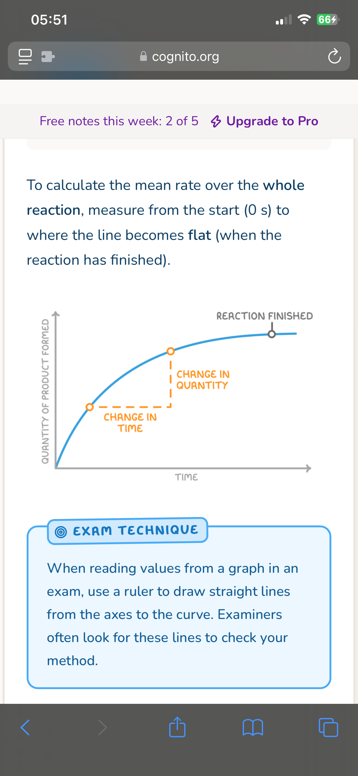<p>Change in amount / change in time</p>