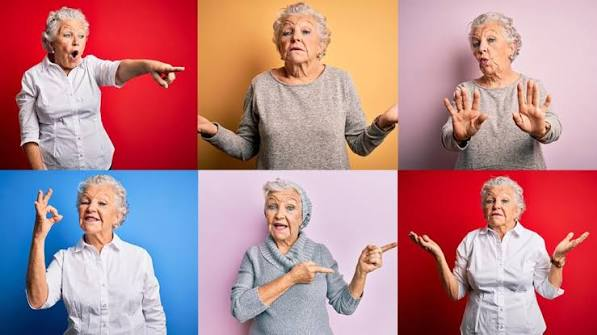 <p>gesture (n) /ˈdʒestʃər/ <span style="color: red;">Writing &amp; Speaking</span></p><ul><li><p>Using hand ————can help convey your message more clearly when speaking.</p></li></ul><ul><li><p><strong>Collocation:</strong> Make a gesture, body gesture, friendly gesture, hand gesture.</p></li></ul><p></p>