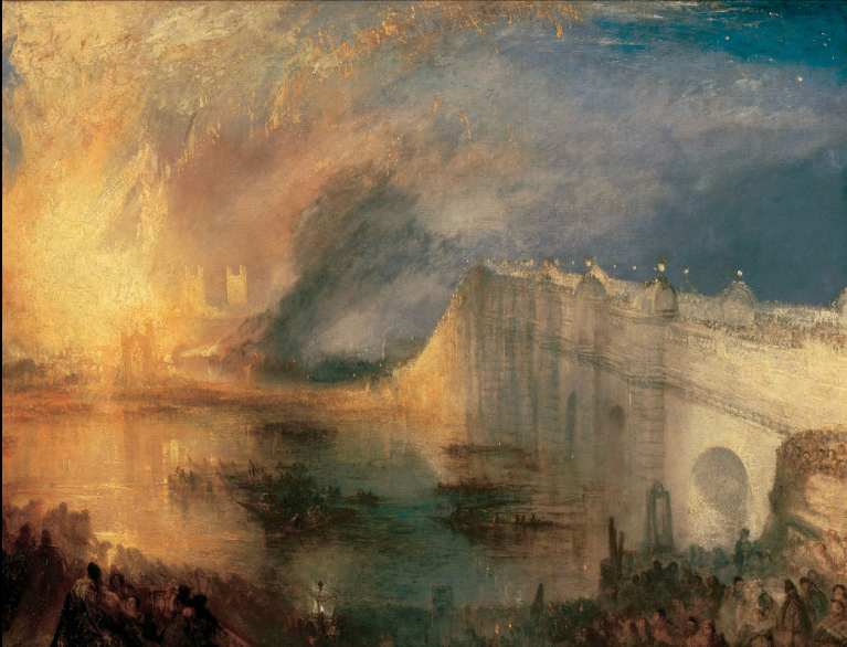 <p>Burning of the Houses of Lords and Commons, 1834</p>