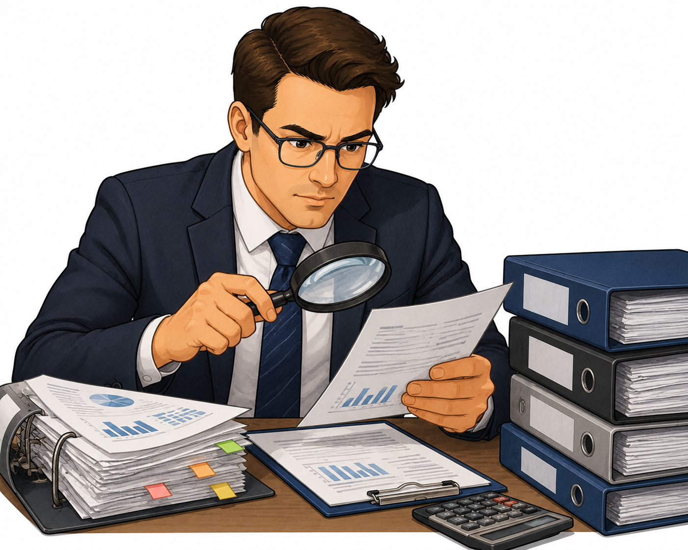<p>The accountants are poking around.</p><p></p>