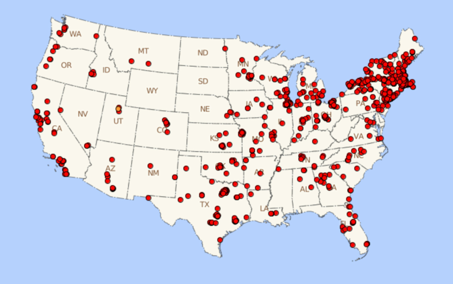 <p>dot density/distribution maps</p>