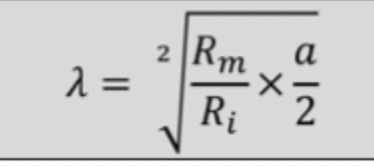 <p>uses the resistivities instead</p>