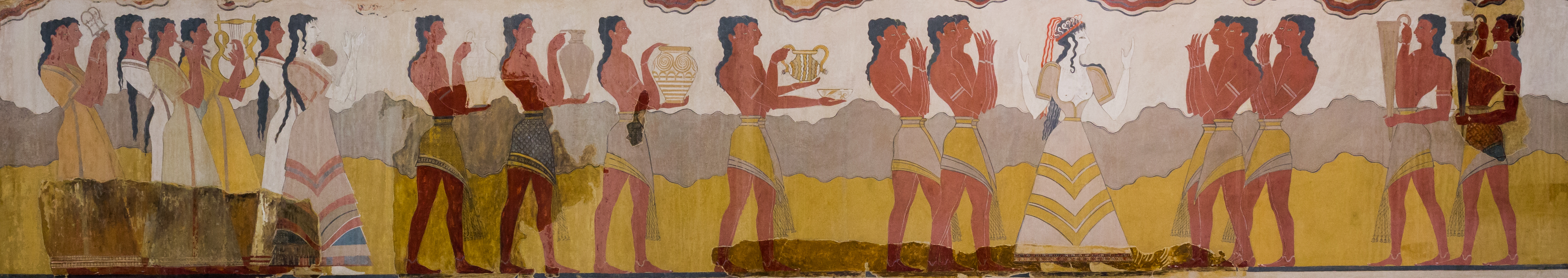 <p>Procession Scene Knossos</p>
