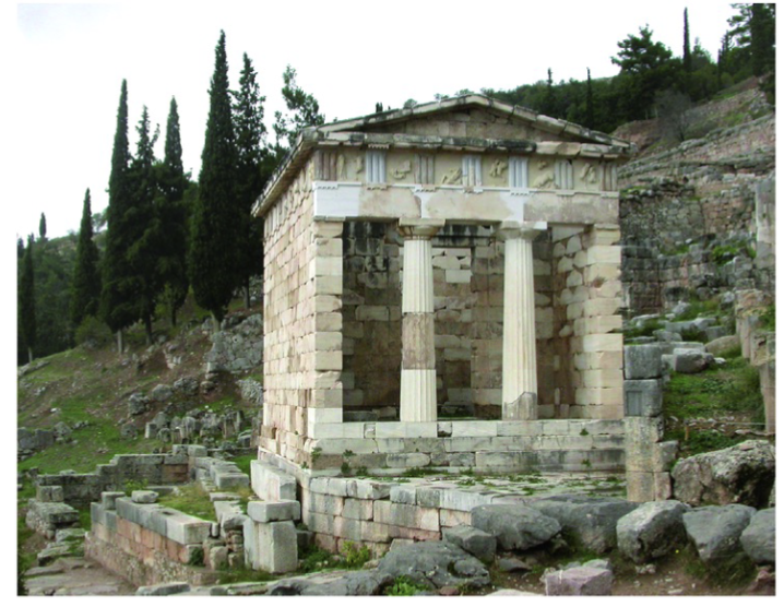 <p>Treasury of the Athenians</p>