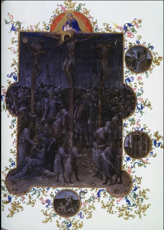 <p>Limbourg Brothers, Très Riches Heures de Jean de Berry, 1413-1416</p>