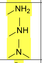 <p>R–NH₂ / R₂NH / R₃N</p>