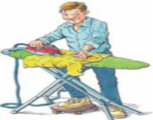<p>Planchar la ropa</p>