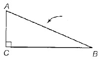 <p>the side of a right triangle opposite the right angle; always the longest side</p>