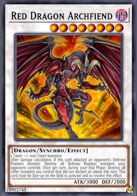 <p>Red Dragon Archfiend</p>