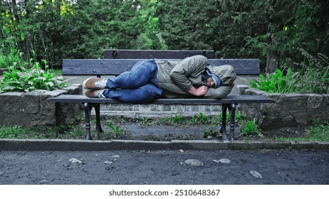 <p>sleep rough</p>