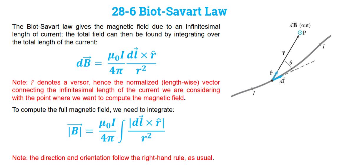 <p>W<span>hile Biot-Savart is a general expression, the analytical computation of the integral is limited to cases where some geometrical properties can be exploited, e.g., 𝒅𝒍 ⊥ 𝒓 is always verified along the integral or |𝒓| is constant. For all other cases, only numerical integration is possible.</span></p>