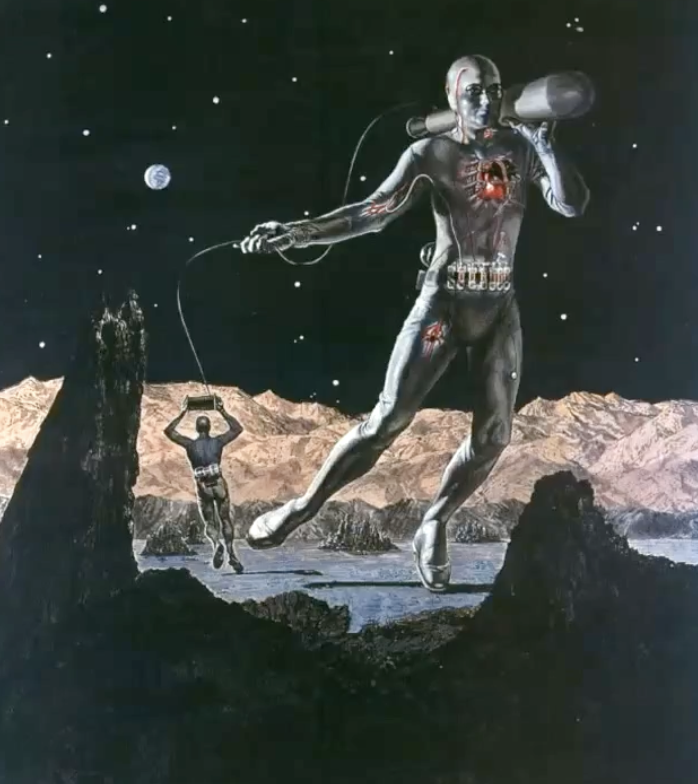 <p>What publication popularized the cyborg?</p>