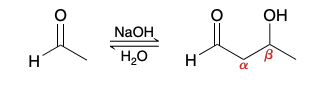 <p>ald for “aldehyde” and ol for “alcohol”</p><p>product of an aldol addition reaction is always a β-hydroxy aldehyde or ketone</p>