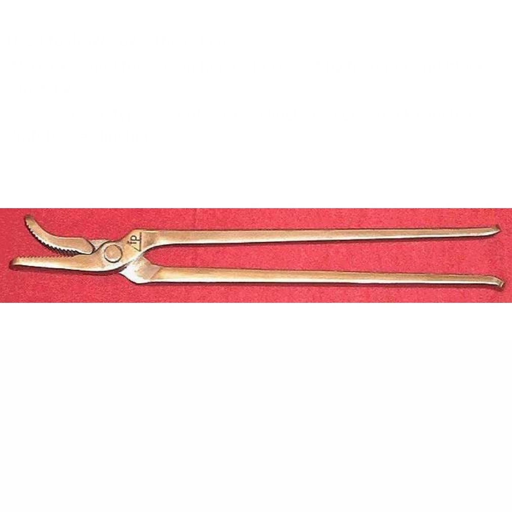 <p>clinchers or clinching tongs (1/2)</p>