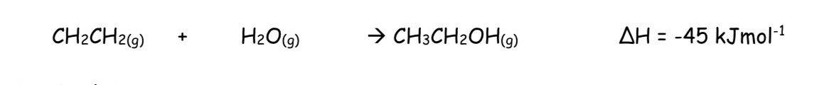 <ul><li><p>Ethanol can be synthesised either by fermentation, or by the hydration of ethene</p></li><li><p>Ethanol produced by hydrating ethene is not technically a biofuel</p></li><li><p>Hydration of ethene is the quickest method of producing ethanol for industrial use</p></li></ul><p></p>