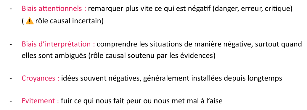 <p>Les biais négatifs alimentent les ruminations</p>
