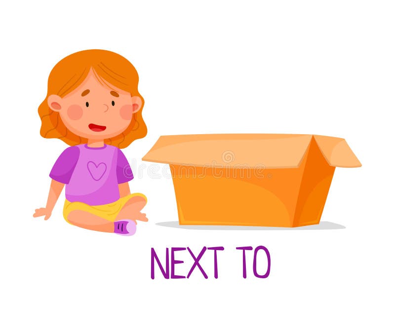 <p>next to</p>