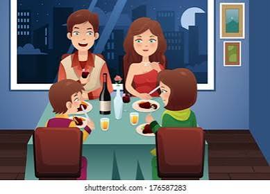 <p>To have dinner</p>