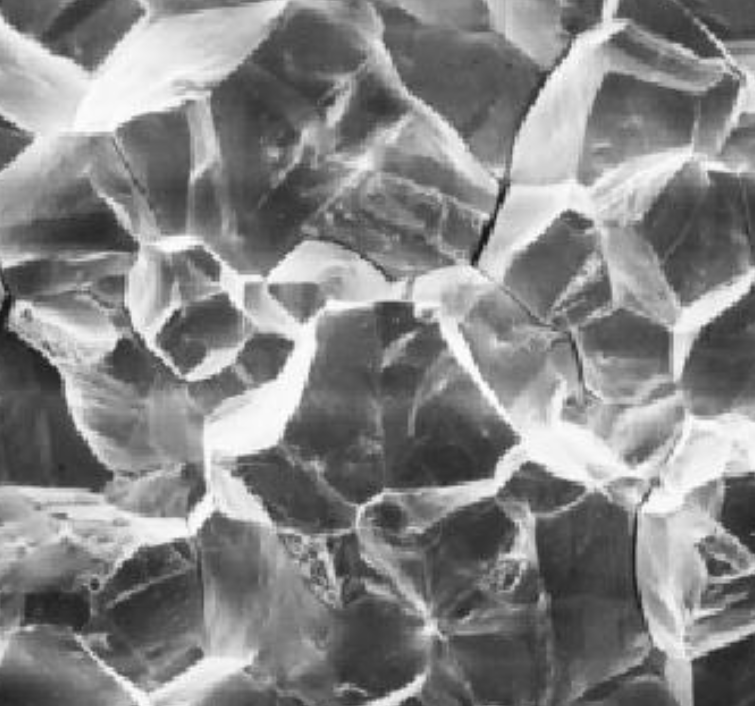 <p>Intergranular Fracture</p><ul><li><p>requires low force and happens fast</p></li><li><p>indicates the metal broke at the GBs</p></li><li><p>GBs were weak because of unwanted impurities, incorrect heat treatment, corrosion attack</p></li></ul><p></p>
