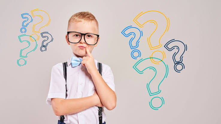 <p><strong>curious</strong></p><p>Ex: A <em><u>curious child</u></em> is more likely to ask thoughtful questions, so parents should encourage their curiosity instead of ignoring it.</p>
