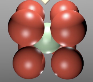 <p>68% packing density</p>