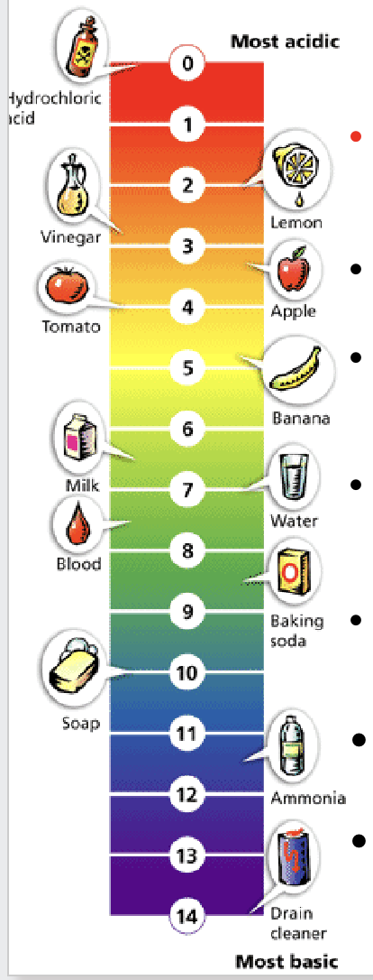 <p>pH is a <strong>measure</strong> of how <strong>acidic</strong> or <strong>basic</strong> a solution is</p>