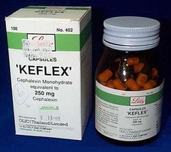 <p>Cephalexin / Cefalexin </p><p>Cephalosporin Antibiotic</p><p>Bacterial Infection</p>