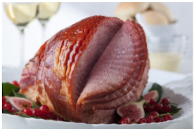 <p>Cured and smoked ham</p>