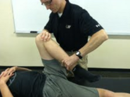 <p><strong>Iliopectineal Bursa Test</strong></p><ul><li><p><strong>How:</strong> Patient supine. Bring the hip into <strong>hyperflexion and external rotation</strong>, stressing the <strong>iliopectineal bursa</strong> (located between the <strong>ASIS and pubic symphysis</strong>).</p></li><li><p><strong>Positive:</strong> <strong>Pain provoked</strong> indicates <strong>iliopectineal bursitis</strong>.</p></li></ul><p>Biomechanically, <strong>hyperflexion with external rotation compresses the iliopectineal bursa between the iliopsoas tendon/anterior hip structures and the anterior hip joint (capsule/pelvis)</strong>. If the bursa is inflamed, this <strong>compression reproduces anterior groin pain</strong>, making the test positive</p><p></p>