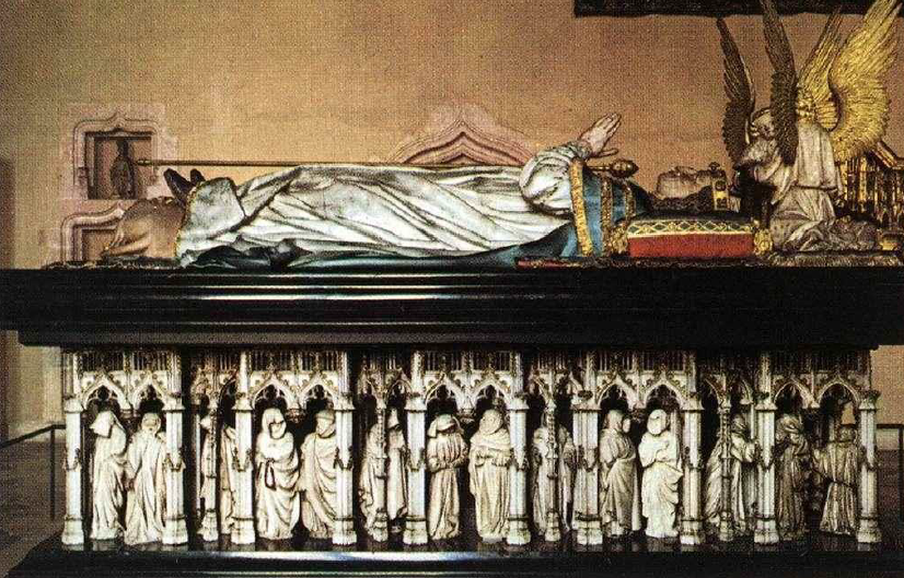 <p><strong>Náhrobky Filipa Smělého a Jana Nebojácného </strong></p><p>Claus Sluter a jeho synovec</p><p>1390-1406</p>