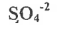 <p>1 Sulfur, 4 Oxygen, -2 charge</p>