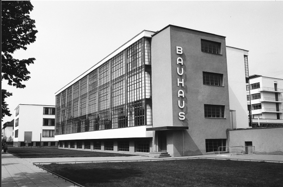 <p>the Bauhaus Building, Walter Gropius, Dessau, Germany, 1925-26</p>